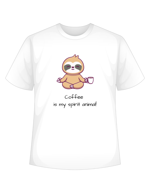 Coffee Is My Spirit Animal Tshirt