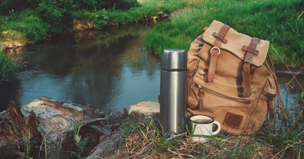 Enamel coffee mugs for camping