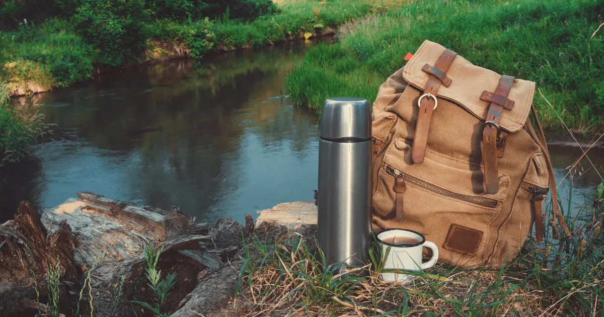 Enamel coffee mugs for camping